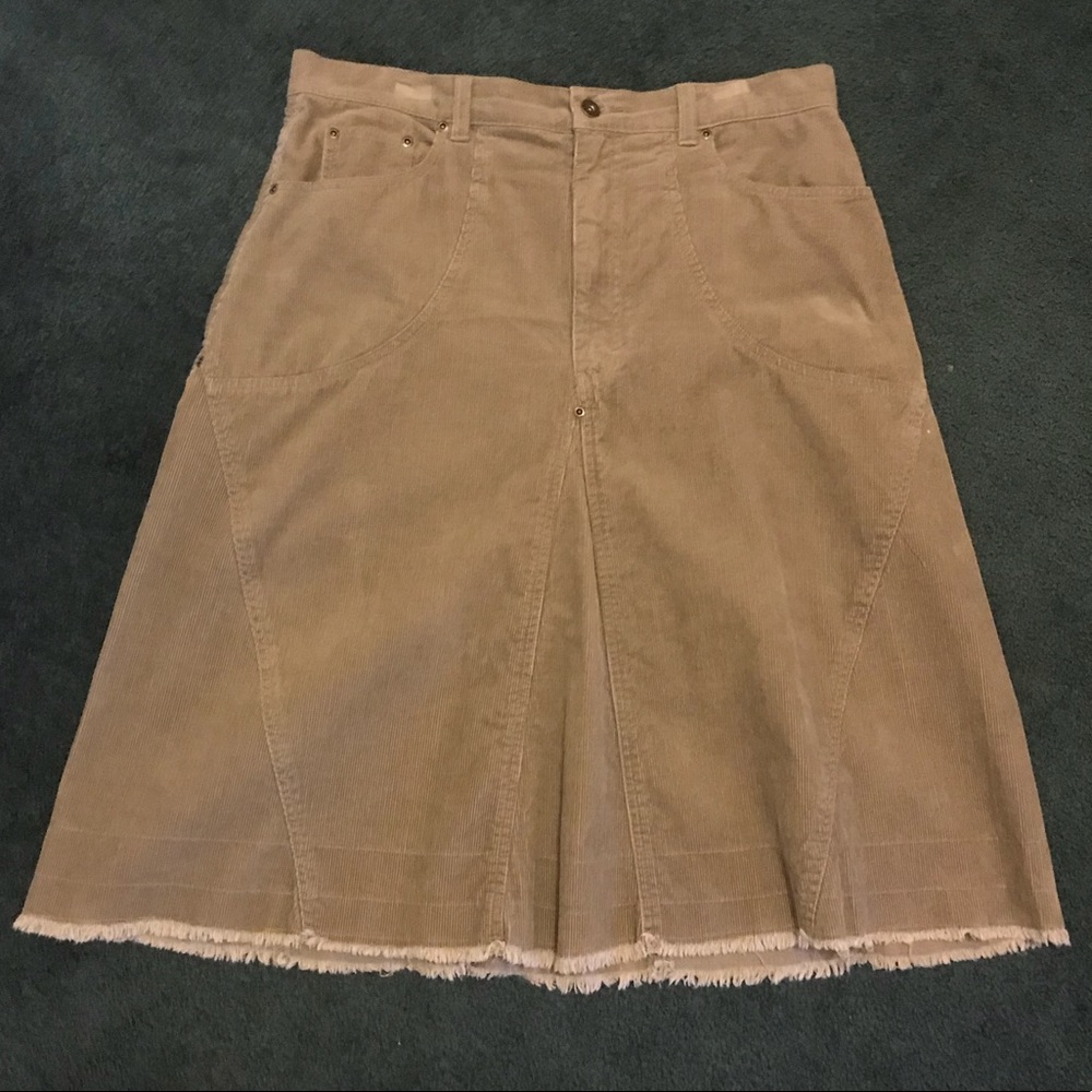 Corduroy skirt